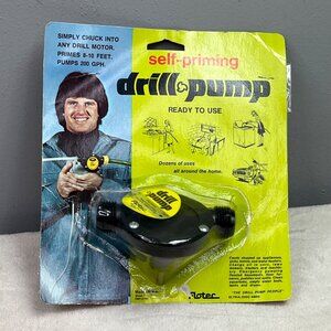 Flotec Self Priming Drill Pump DMP-21HK Unclogs Empties Water 200 GPH 8-10 Feet